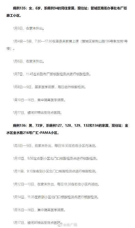 河南新增本土确诊病例15例〃河南新增本土确诊病例轨迹公布-第2张图片