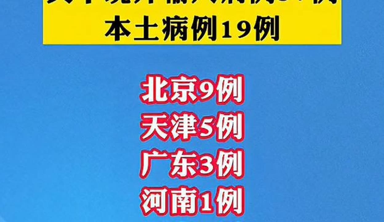 31省份新增确诊19例-31省份新增10例确诊-第2张图片