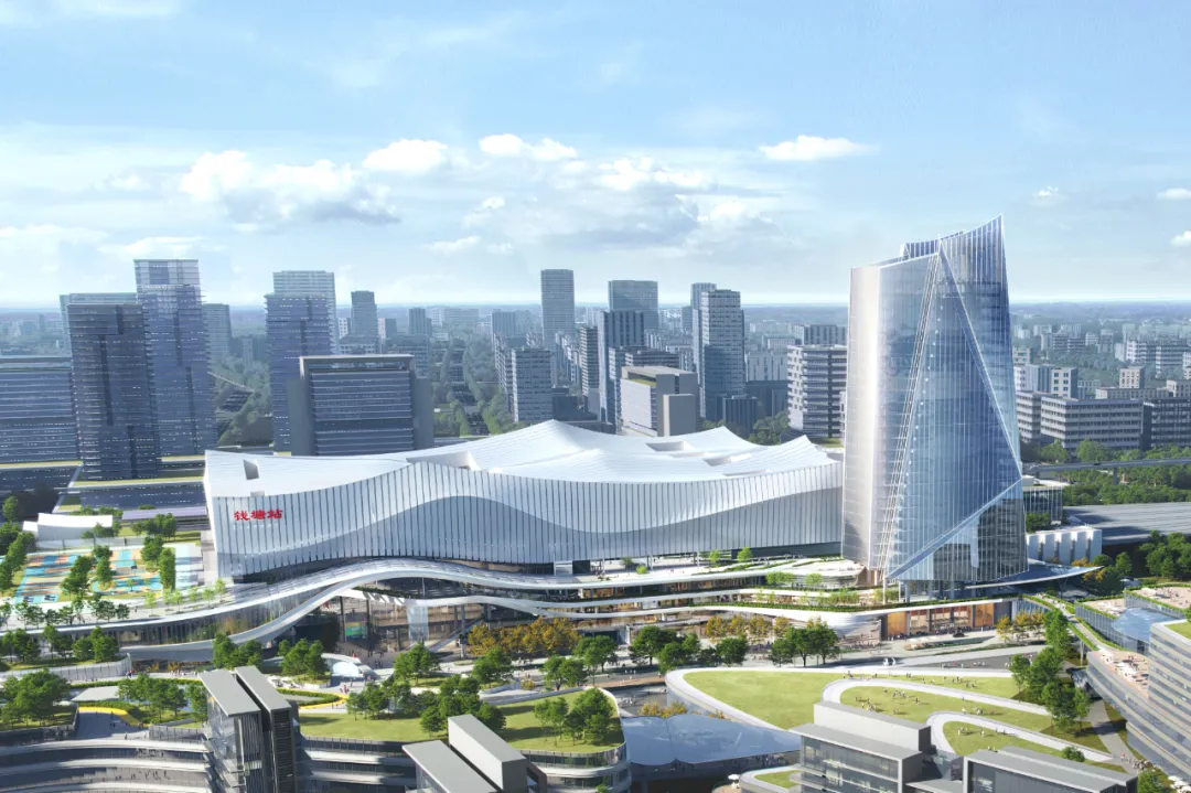 「杭州新增」〃杭州新增一巨型地标!就在这里-第1张图片